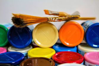 Peintures encres et colorants